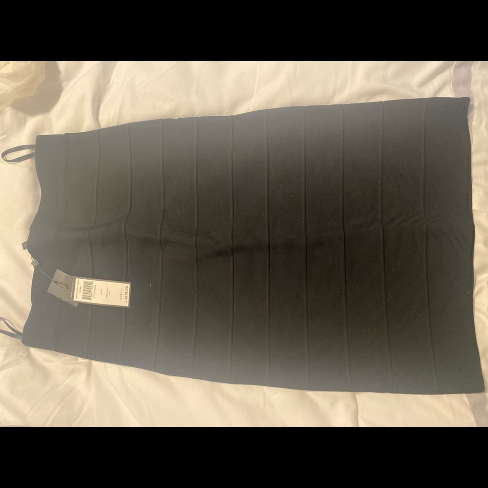 BCBG Black bandage skirt